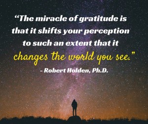 Gratitude changes your perspective
